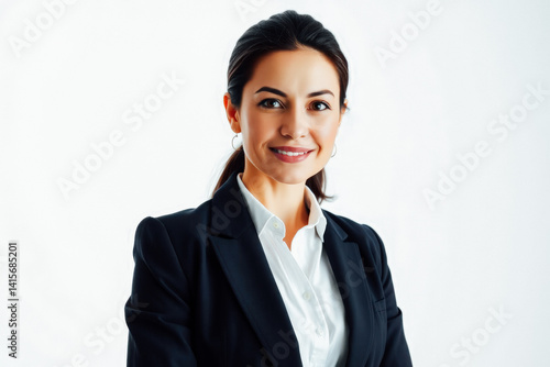 Obraz na płótnie Confident Business Woman Portrait w salonie