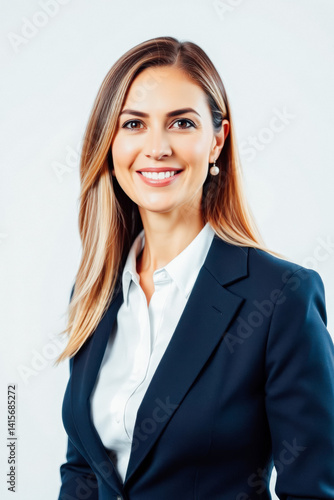 Obraz na płótnie Confident Business Woman Portrait w salonie