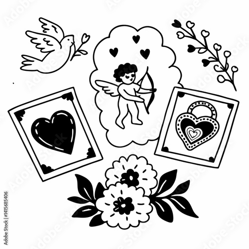 hand drawn vector illustration