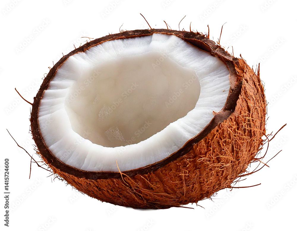 Fresh Half Coconut Isolated – Tropical Fruit Image High-quality and High-Resolution Close-up Picture isolated PNG or JPEG Background Generated By AI
Fresh Half Coconut Isolated – Tropical Fruit Image High-quality and High-Resolution Close-up Picture isolated PNG or JPEG Background Generated By AI
