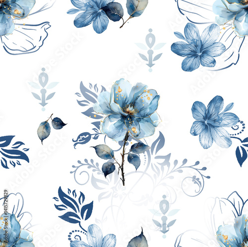 seamless floral pattern