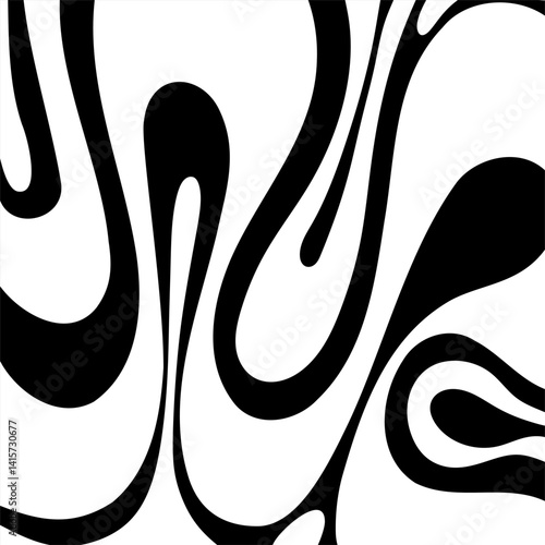 Seamless abstract hand drawn pattern. Vector Illustration.
