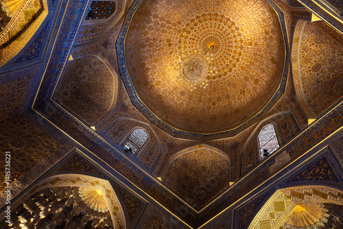 Wallpaper Mural Interior details of Gur-e-Amir mausoleum Torontodigital.ca