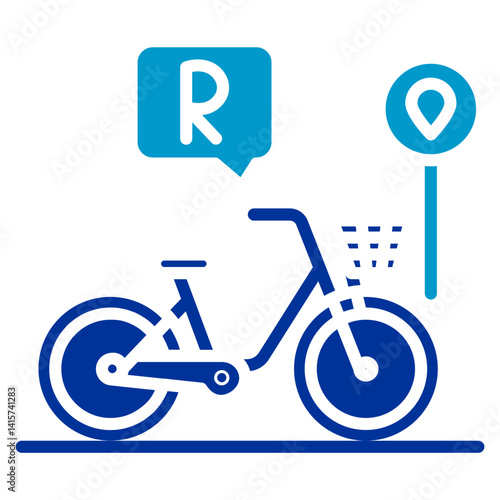 Bicycle Rental Icon