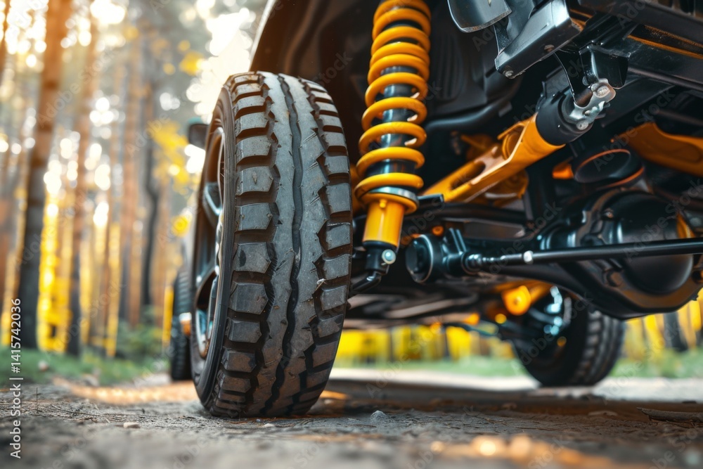 The structure of the modern car. Rear suspension. Shock absorber. Spring suspension The structure of the modern car. Rear suspension. Shock absorber. Spring suspension