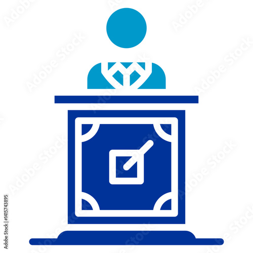 Jury Box Icon