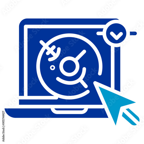 Click Through Rate Icon