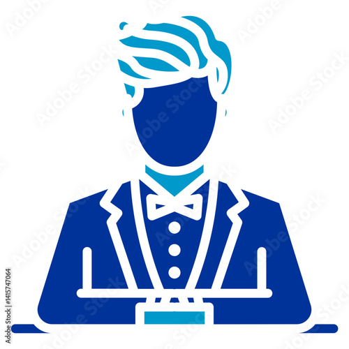 Film Festival Judge Vector Icon