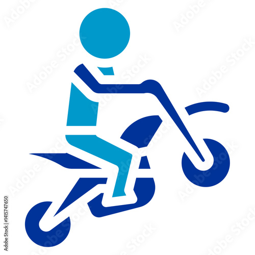 Stunt Performer Vector Icon