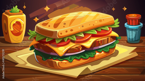 Crisp on the edge, tender inside,
The bun holds treasures bold and warm,
Cheddar and steak in perfect blend,
A taste where comfort meets pride.