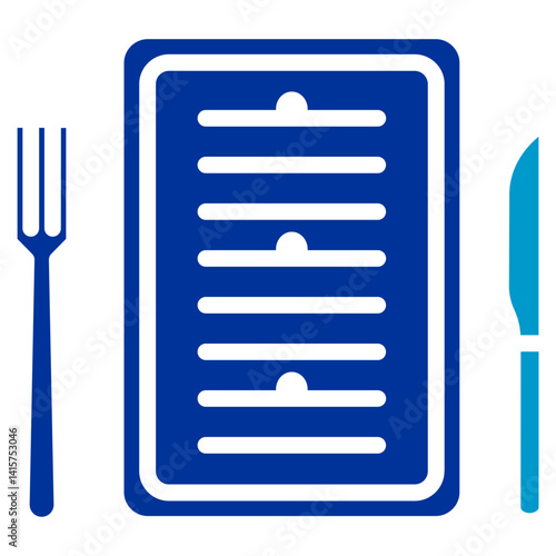 Wedding Dinner Menu Icon