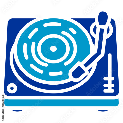 DJ Turntable Icon