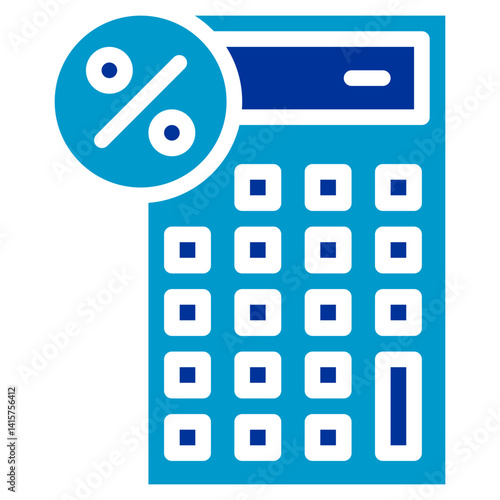 Loan Calculator Vector Icon