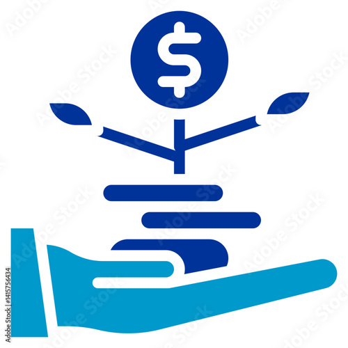 Microfinance Vector Icon
