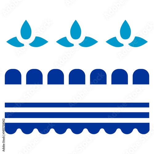 Lace Trim Vector Icon