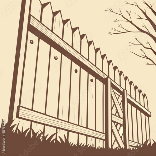 Weathered barn wood boards with nail holes and faded paint patterns