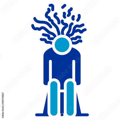 Mental Exhaustion Icon