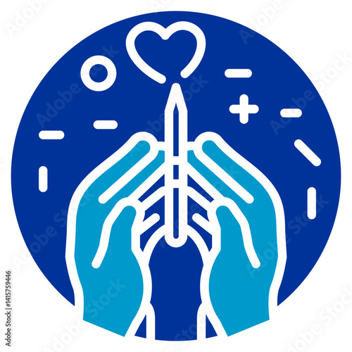 Self Harm Prevention Icon