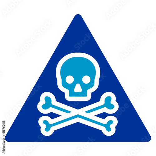 Chemical Hazard Label Icon