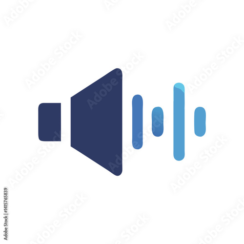  Modern Audio Waveform Icon for Sound