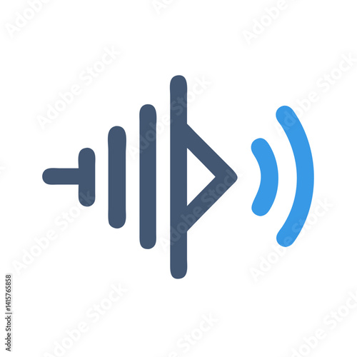 Stylish Audio Waveform Icon