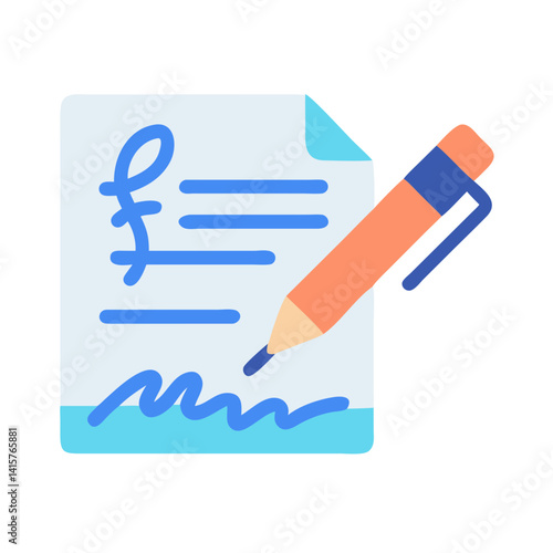  Stylish Autograph Signing Icon for Events