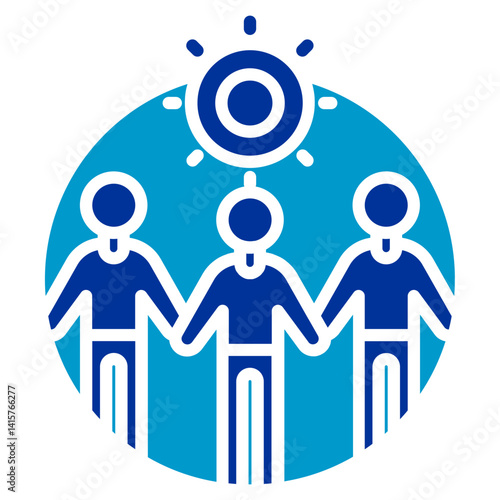 Family Gathering Vector Icon
