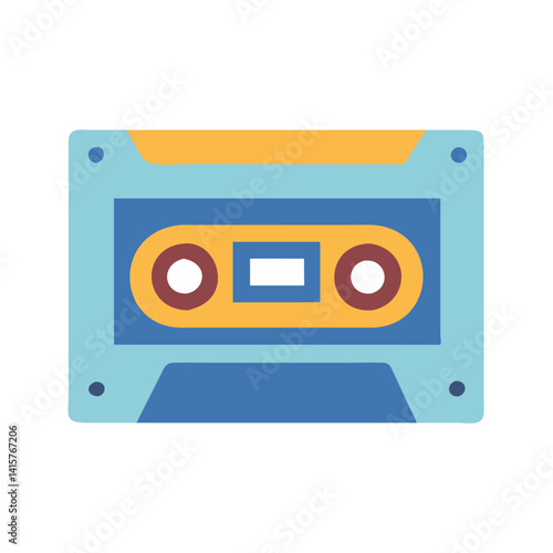  Stylish Cassette Tape Icon