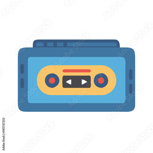  Creative Cassette Walkman Icon Design