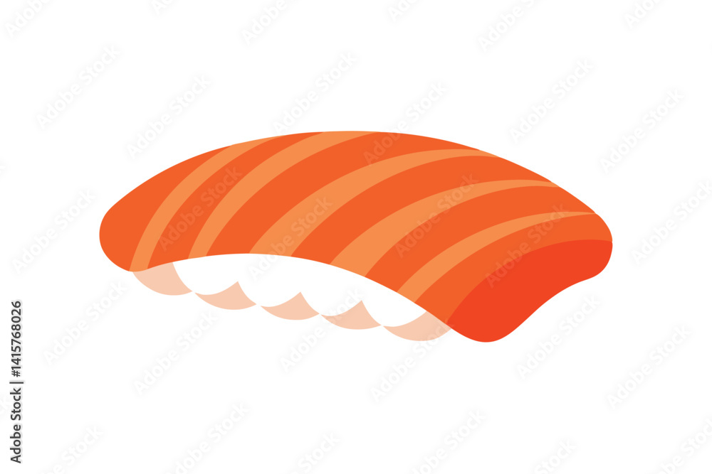 Smoking Volcano with Flowing Lava Illustration Smoking Volcano with Flowing Lava Illustration
