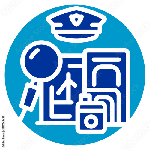 Border Control Icon