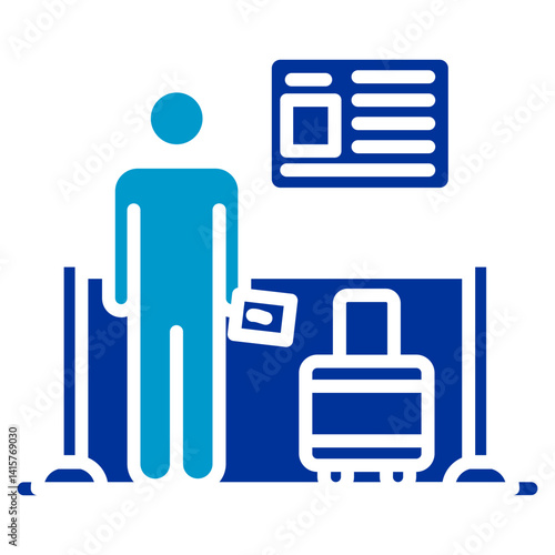 Immigration Detention Icon