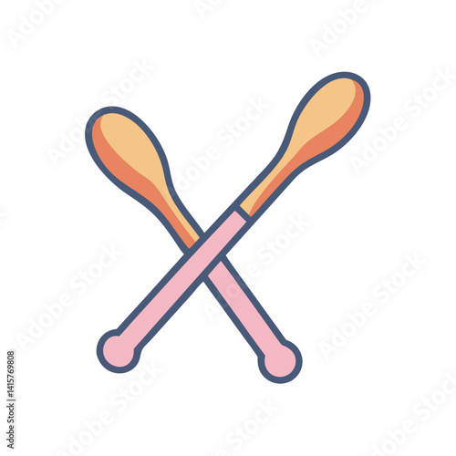  Stylish Drumsticks Icon for Artists