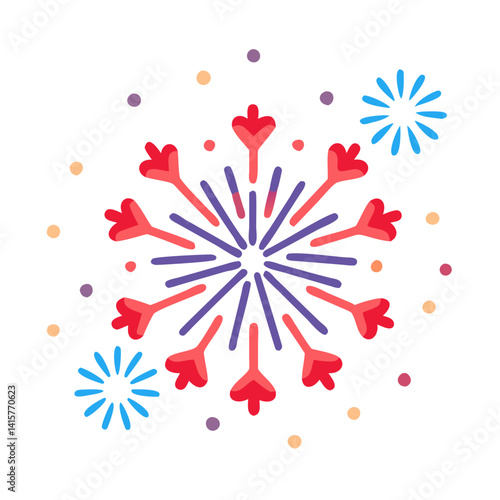  Fireworks Display Icon for Celebrations