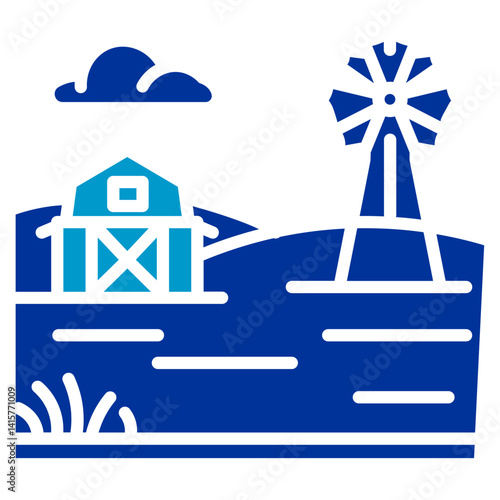 Cattle Ranch Icon