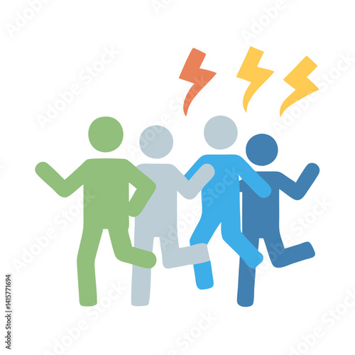  Creative Flash Mob Icon Design