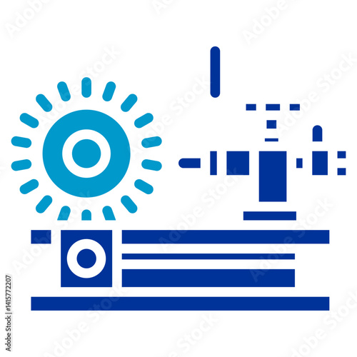 Metal Lathe Icon