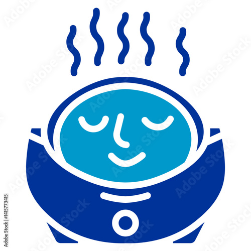 Facial Steamer Vector Icon