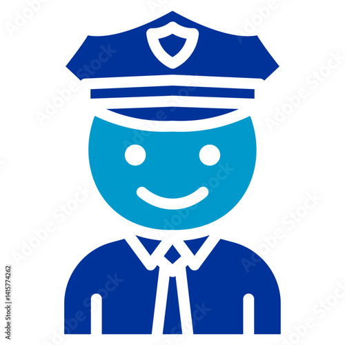 Patrol Officer Vector Icon