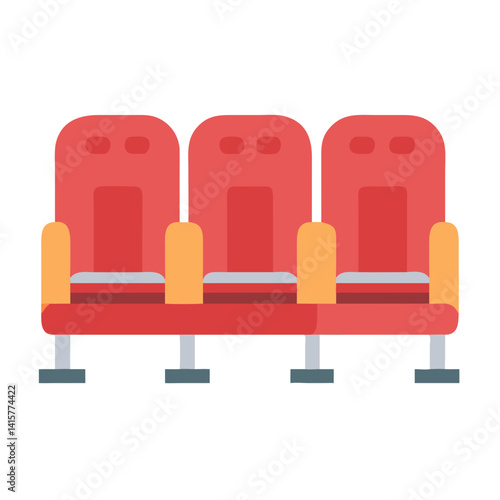  Cinema Seating Icon for Designers
