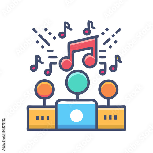  Competition Icon for Music Talent Shows