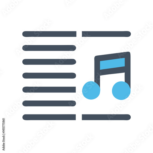  Music Notation Icon for Composers