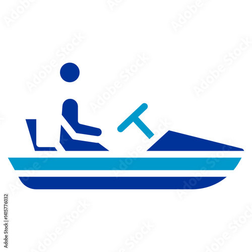 Pedal Boat Icon