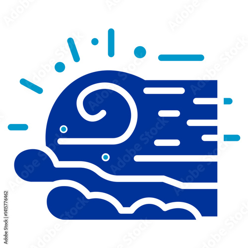 Gale Force Wind Icon