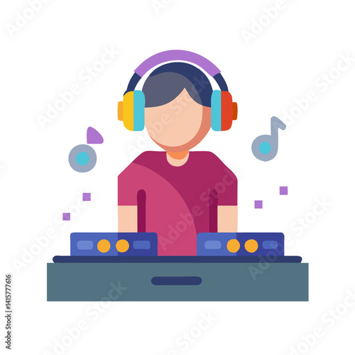  Nightclub DJ Icon for Events