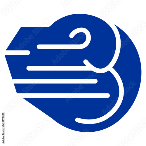 High Winds Vector Icon