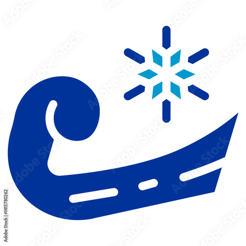 Wind Chill Vector Icon
