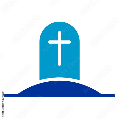 Burial Ground Vector Icon