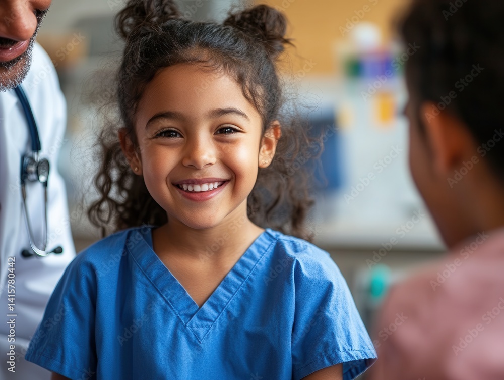 Compassionate doctor supports a young patient with kindness and empathy in a welcoming medical environment. Compassionate doctor supports a young patient with kindness and empathy in a welcoming medical environment.