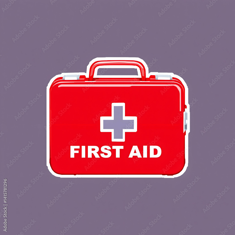 Obraz premium first aid box